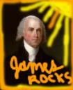Fourth US President, James Madison.