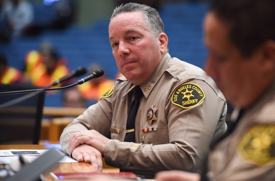 LA Sheriff Villanueva Defends Reinstatement of Deputy Accused Of