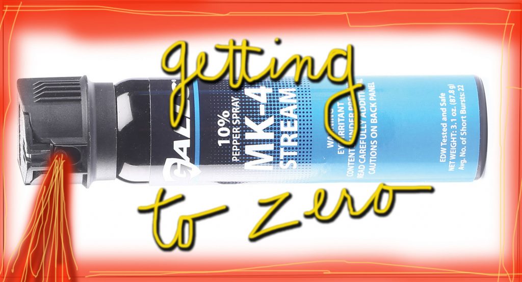 The newest disturbing chapter in the struggle to get pepper spray out